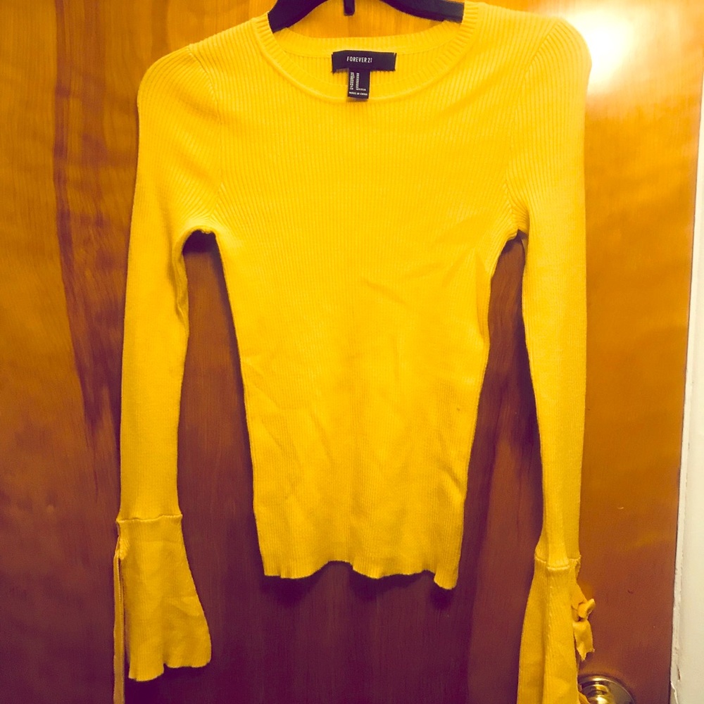 Yellow blouse